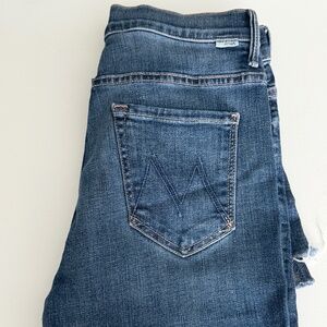 Mother Denim Insider Crop Step Fray - Size 26